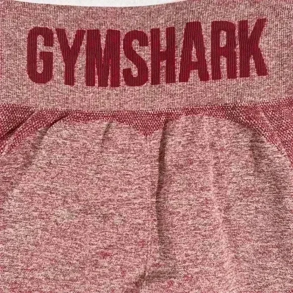 Gymshark Leggings Red Marled Compression XSmall Women’s - Picture 11 of 11